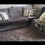 Great Corner Sofa slate grey