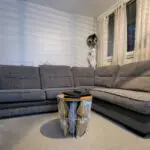 Great Corner Sofa slate grey