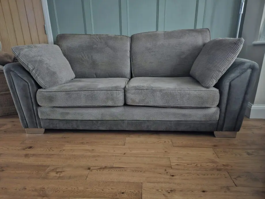 2 seater & oval cuddler sofa