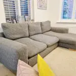 NEXT Right Corner L Sofa. Grey