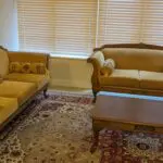 Hand-made, Chippendale style Turkish sofa suite