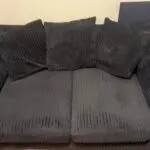 Wayfair - Moana 2 Seater Sofa - Black