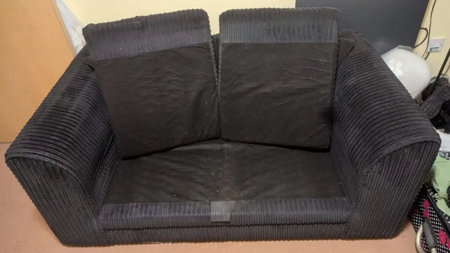 Wayfair - Moana 2 Seater Sofa - Black