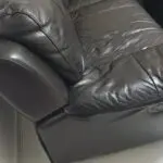 Harvey's dark brown corner sofa.