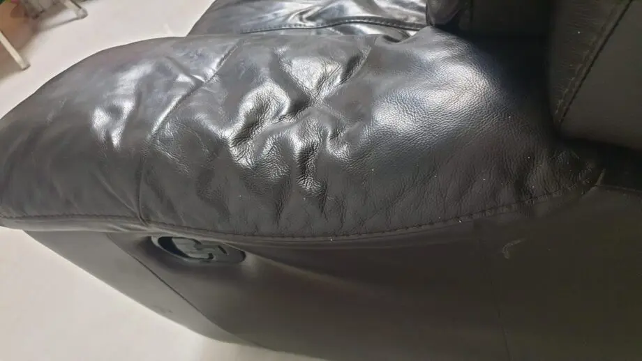 Harvey's dark brown corner sofa.
