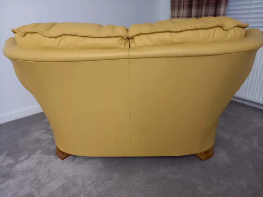 2x2 seater sofas in leather