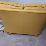 2x2 seater sofas in leather