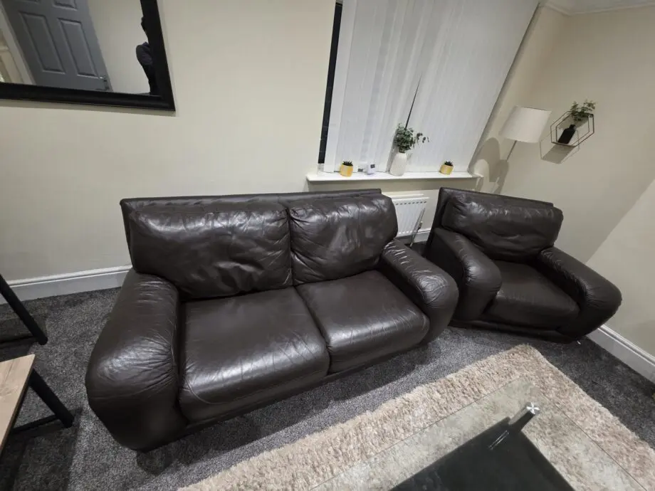 'SLIGHTLY WORN* Sofa set for sale