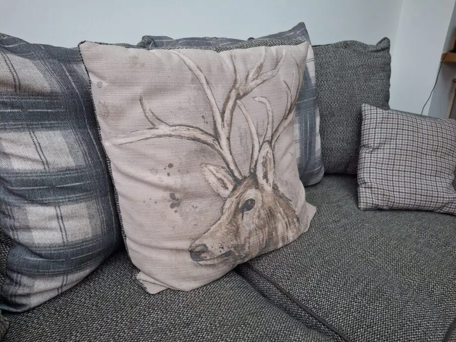 Charcoal 3 seater sofa