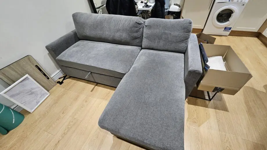 Dreams Limerick 3 seater pull out sofa bed in grey