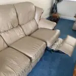 Cambria Leather 3 + 2 + 1 sofa suite