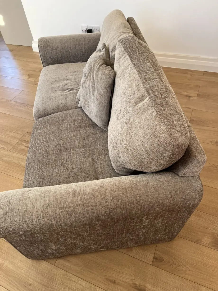 Argos 2 seaters sofa fabric in great condition Grey