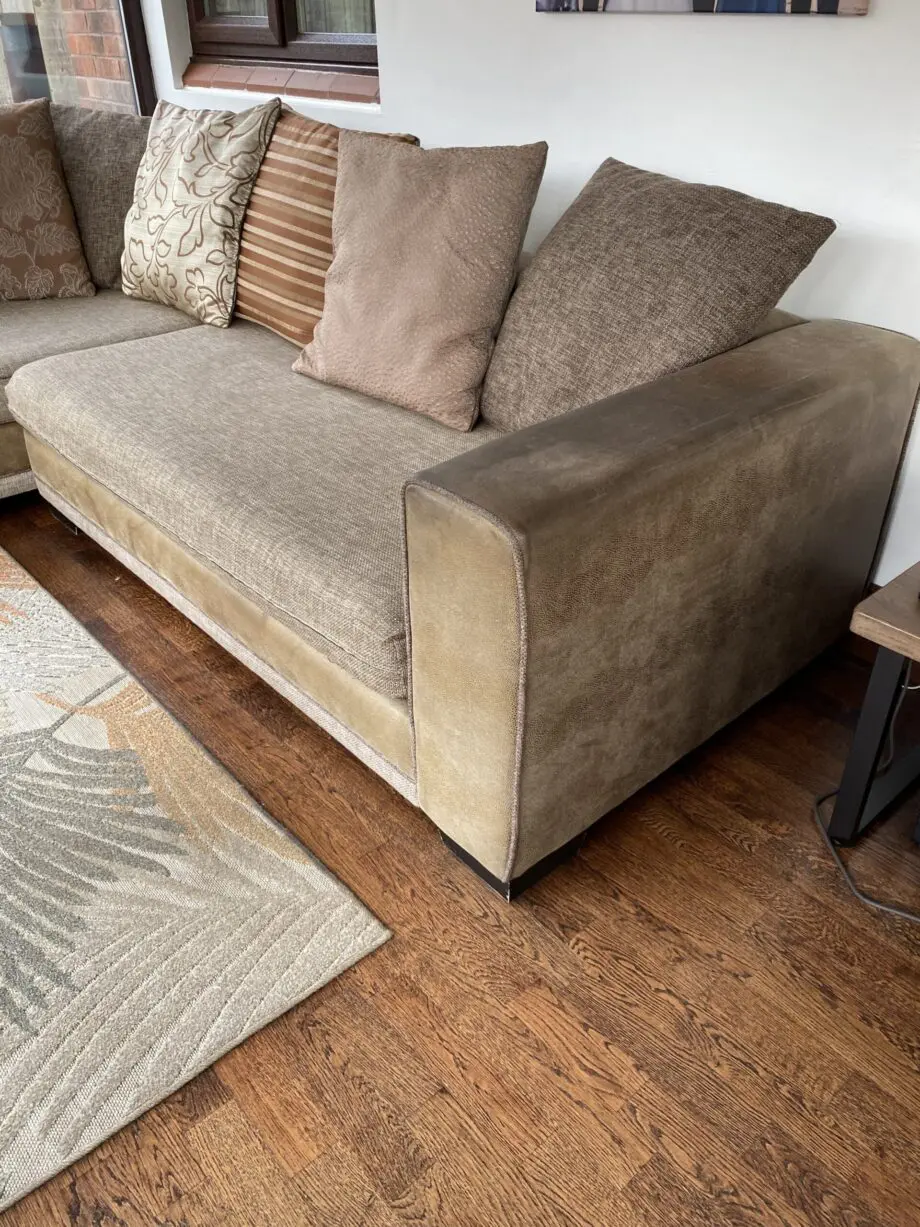 DFS multi brown sofa