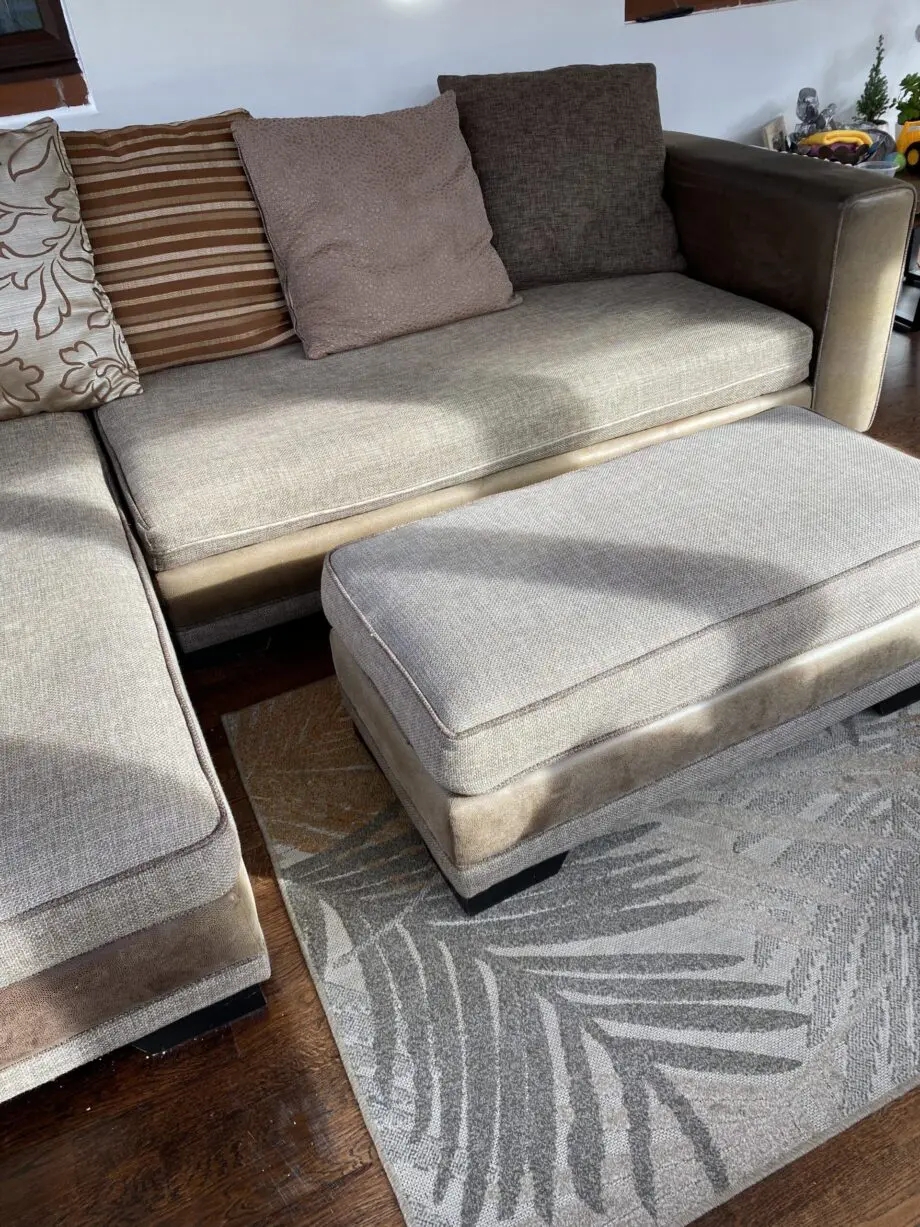 DFS multi brown sofa