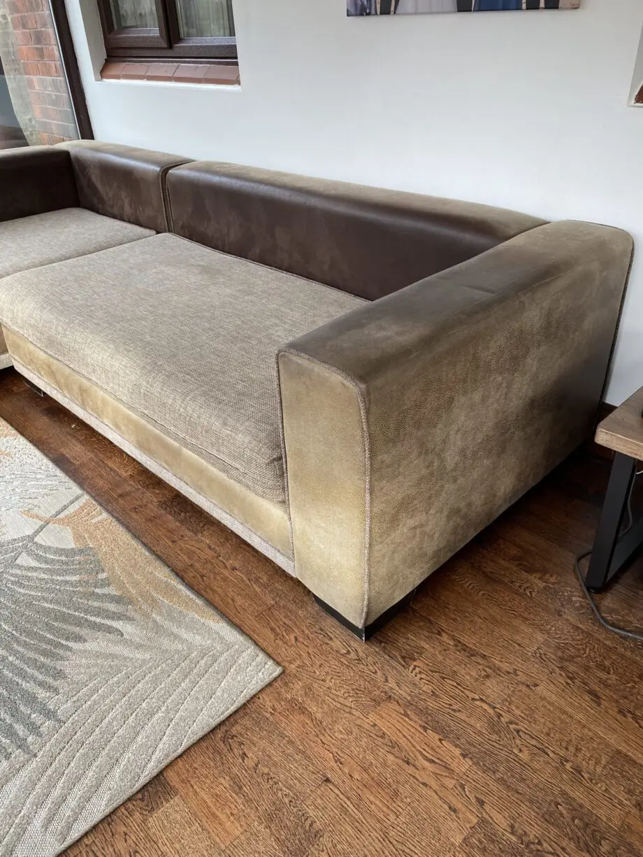 DFS multi brown sofa