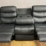 Leather recliner sofas