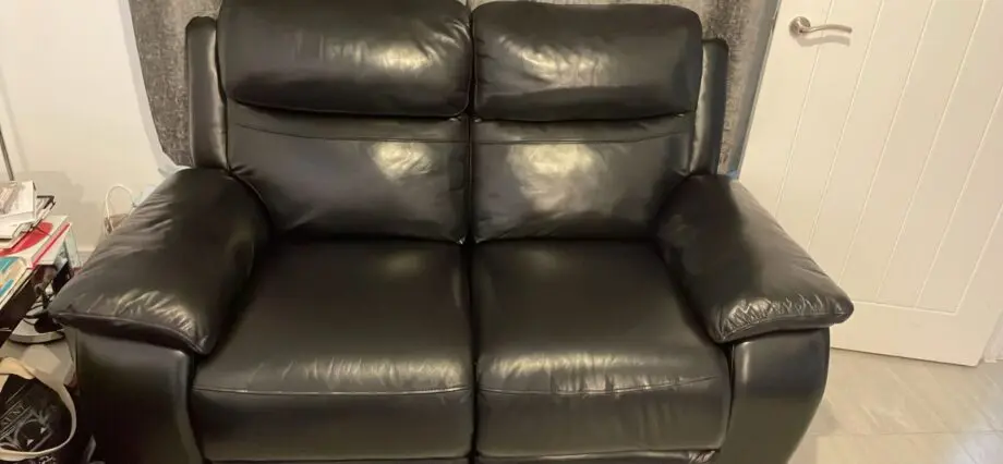 Leather sofa