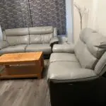 DFS Sofa and OAK Tea Table