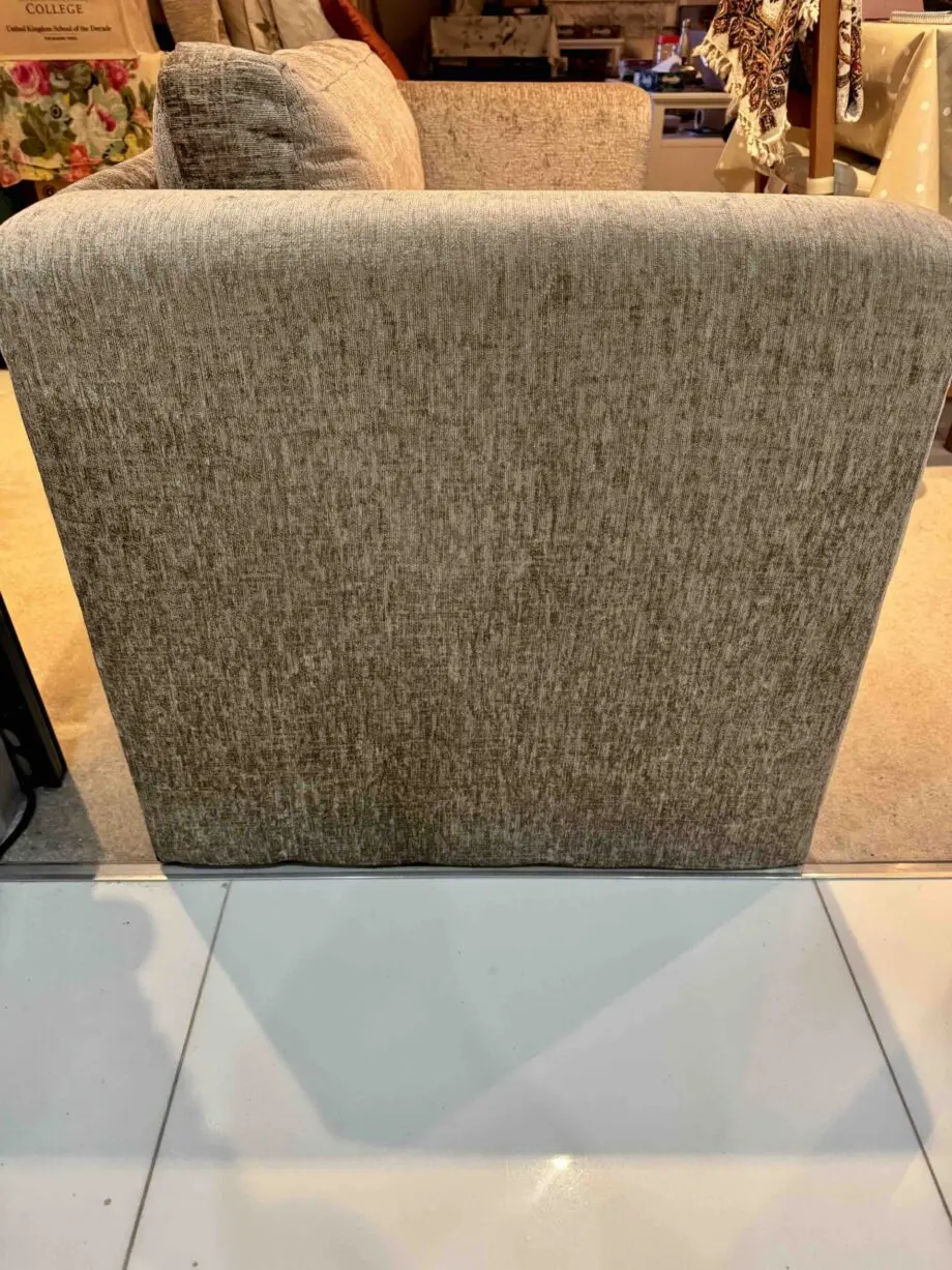IKEA Askeby Sofa Bed with NO Damage. Chenille fabric in Beige. Measurements - see description