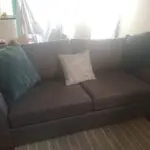 Next Dark Grey Large Michigan Sofa