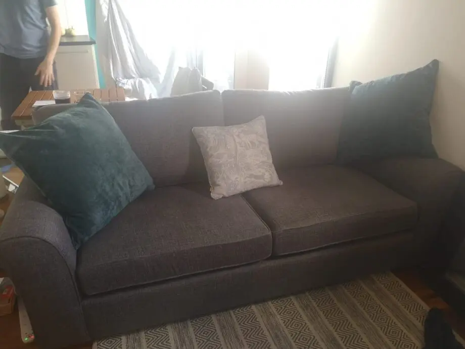 Next Dark Grey Large Michigan Sofa