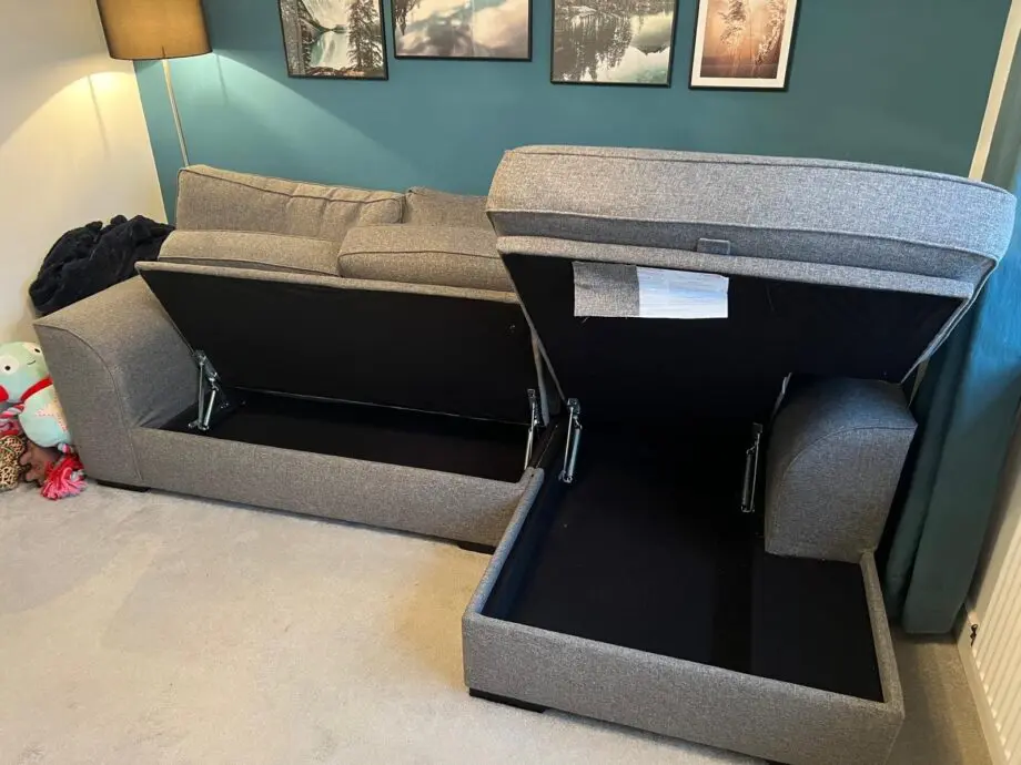 NEXT Stamford Chaise Ottoman 3 seater sofa and Snuggle seat