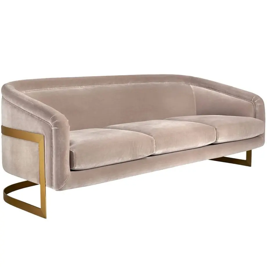 Jonathan Adler Bacharach Sofa - Como Champagne
