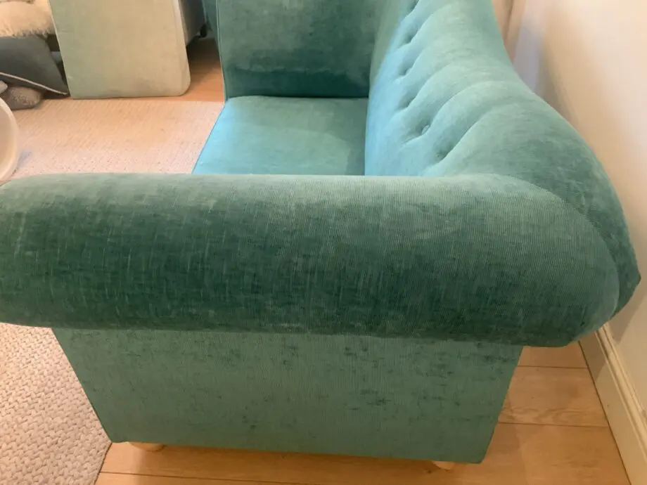 Heals three seater sofa