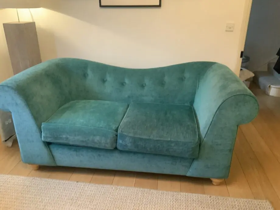 Heals three seater sofa