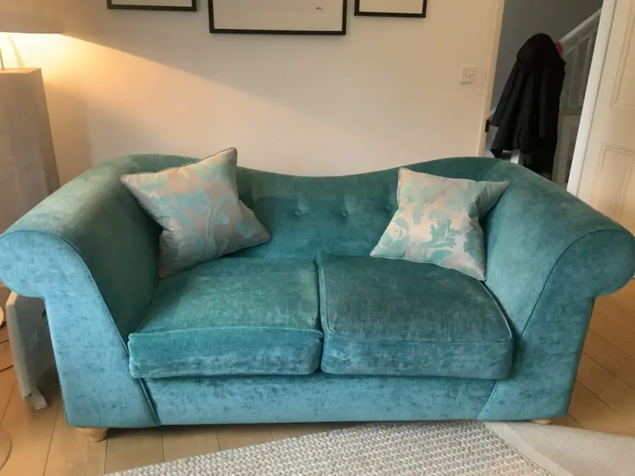 Heals three seater sofa