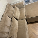 Beige sofa
