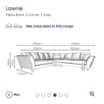LAWRIE PB SP 2+C+2 SOFA