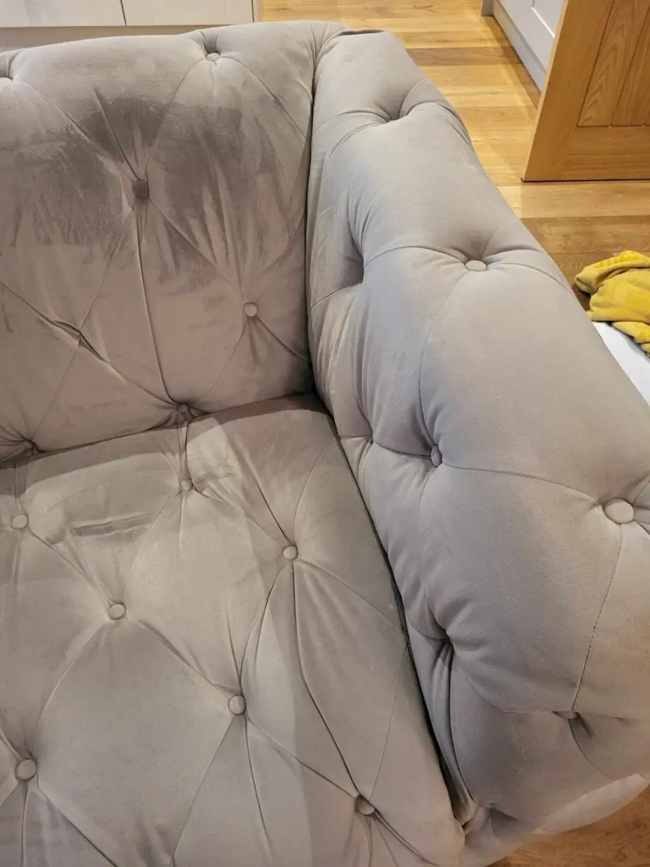 Chesterfield style sofa