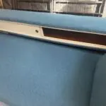 Vintage blue sofa