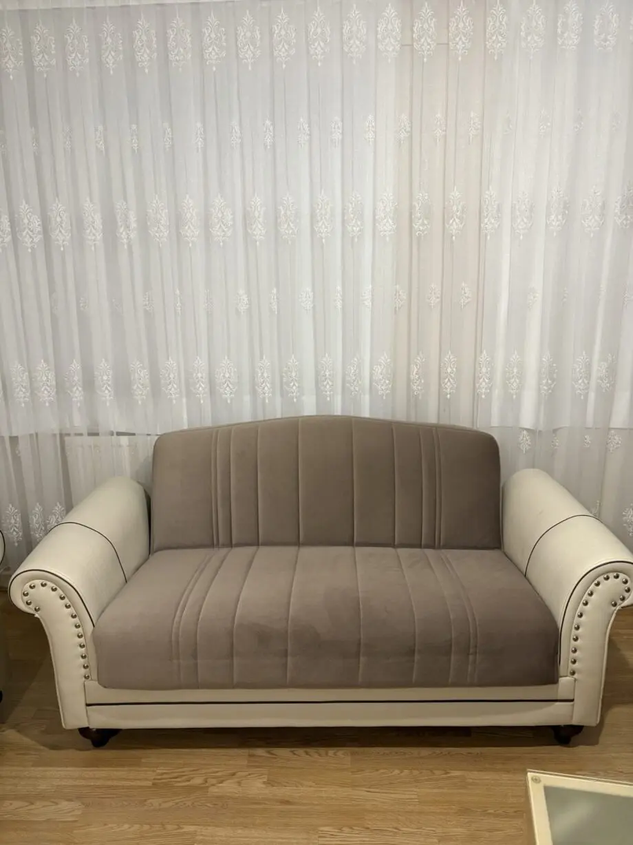 Bellona + beige and purple/brown + sofa set