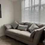 OAK FURNITURE LAND GAINSBOROUGH SOFA INCLUDING REVERSIBLE CUSHIONS