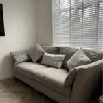 OAK FURNITURE LAND GAINSBOROUGH SOFA INCLUDING REVERSIBLE CUSHIONS