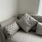 OAK FURNITURE LAND GAINSBOROUGH SOFA INCLUDING REVERSIBLE CUSHIONS