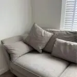 OAK FURNITURE LAND GAINSBOROUGH SOFA INCLUDING REVERSIBLE CUSHIONS