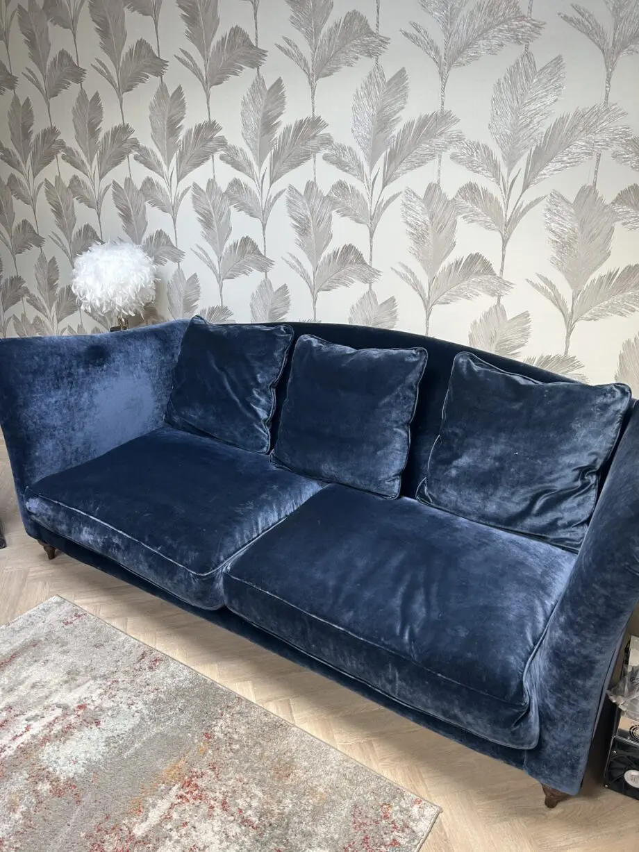 Housing units 3 seater fabric sofa
