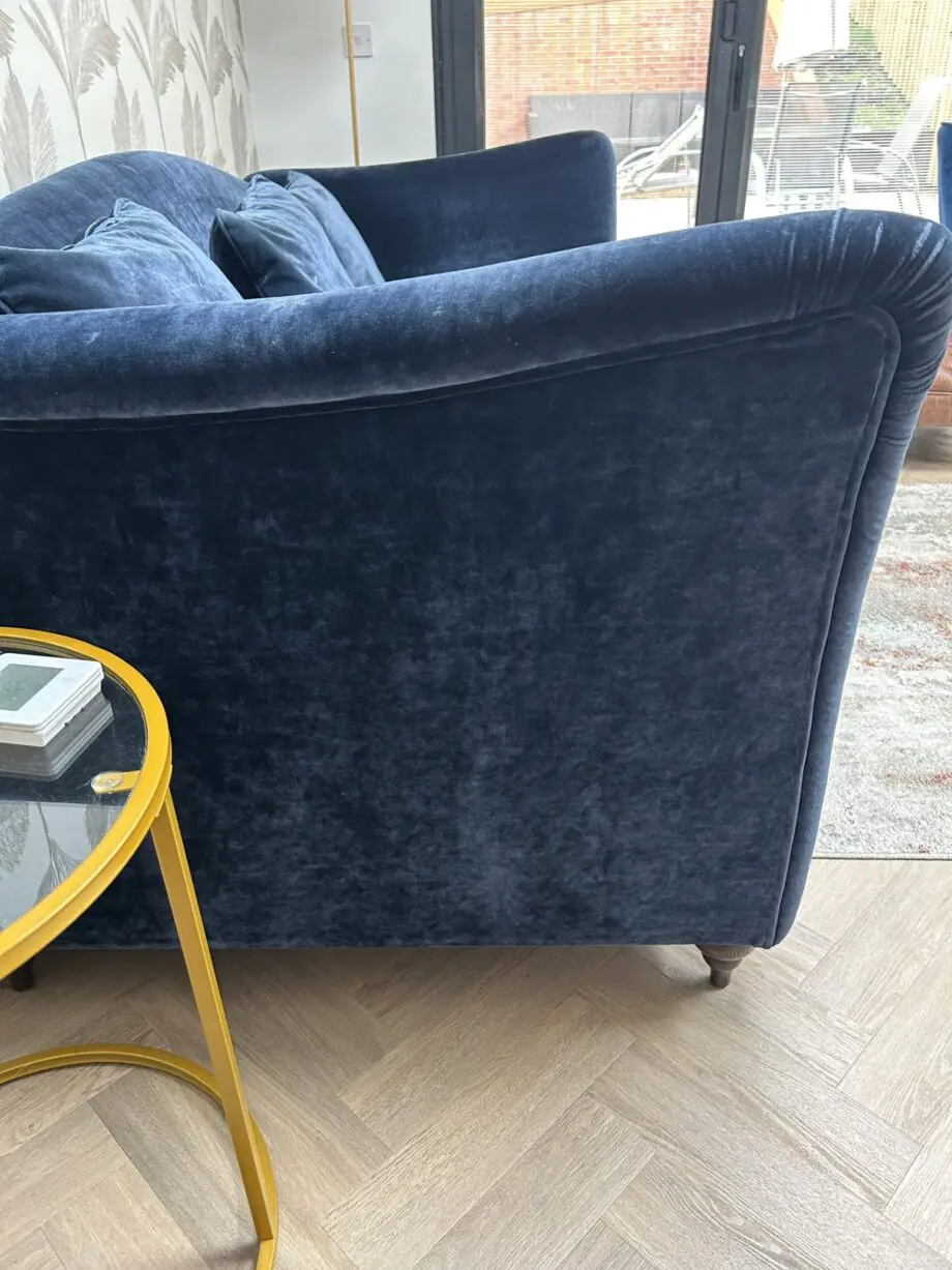 Housing units 3 seater fabric sofa