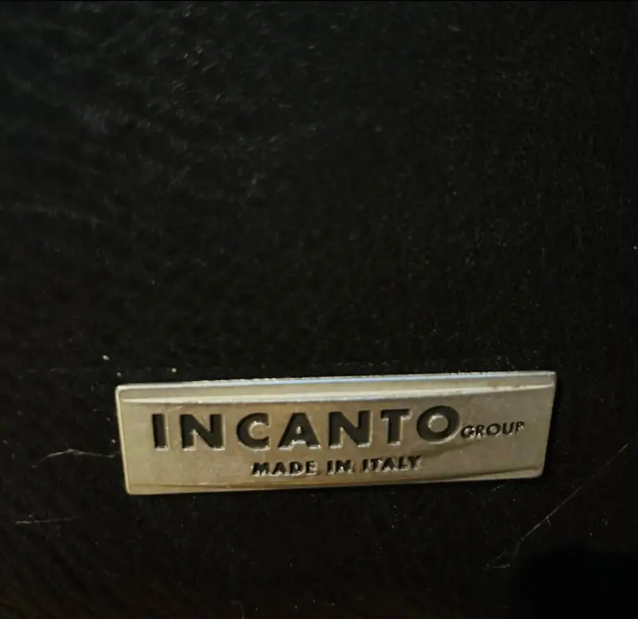 Incanto Italian dark brown leather sofa