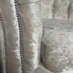 Chesterfield soft velvet 2 seater from next