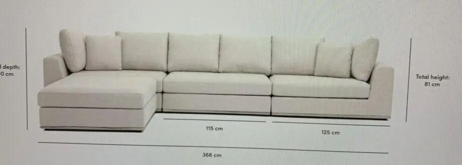 NOA Home The Flow XL Adjustable Sofa