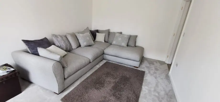 DFS Hutton Grey Corner Sofa