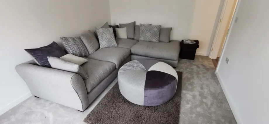 DFS Hutton Grey Corner Sofa