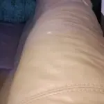 Harvey's Cream Leather Corner Sofa