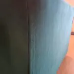 Teal velvet sofa