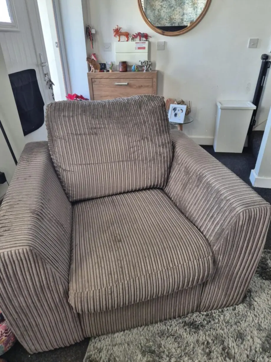 DFS Electric Reclining Chair - Grey