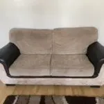 Two brown/beige sofa sets.
